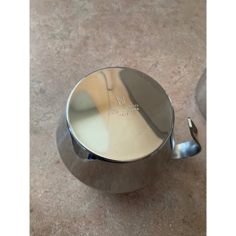 3pc Stainless Steel Milk Frothing Pitcher Set Espresso Latte Art Steaming Jugs - Picture 3 of 5